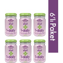 Elite Naturel 6'lı Shot 1-Daily (Baharat ve Vitamin Mixli Meyveli Içecek) 60 ml