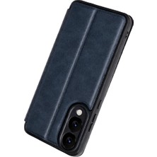 Eco Port Samsung Galaxy S25 Edge Flip Cover - Lacivert
