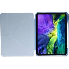 Eco Port Apple Ipad 10.2 (8.nesil) Kılıf Kalemlikli Mars Tablet Kılıfı - Mavi