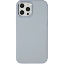 Eco Port Apple Iphone 12 Pro Max Kılıf Asya Deri Silikon - Sierra Blue