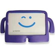 Eco Port Apple Ipad 2022 10.9 (10.nesil) Kılıf Karakter Tablet Silikon - Mor