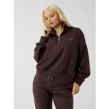 Guess Nat Kadın Aktif Scuba Sweatshirt
