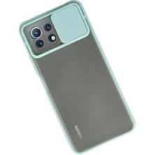 Eco Port Xiaomi Mi 11 Lite Kılıf Palm Buzlu Kamera Sürgülü Silikon - Turkuaz