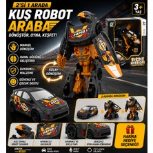 Trust Store Dönüşen Kuş Robot Araba 2\'si 1 Arada Robot ve Spor Araba Oyuncak Manuel Dönüşüm