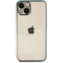 Eco Port Apple Iphone 13 Kılıf Razer Lensli Silikon - Yeşil