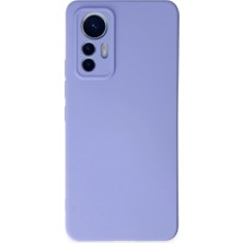 Eco Port Xiaomi Mi 12 Lite Kılıf Nano Içi Kadife Silikon - Lila
