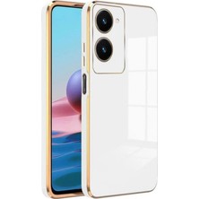 Eco Port Vivo Y18 Kılıf Volet Silikon - Beyaz