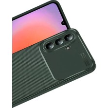 Eco Port Samsung Galaxy A57 5g Auto Focus Karbon Kapak - Koyu Yeşil