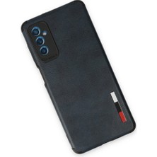 Eco Port Samsung Galaxy M52 5g Kılıf Loop Deri Silikon - Lacivert