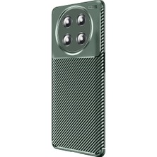Eco Port Honor Magic 7 Lite Kılıf Auto Focus Karbon Kapak - Koyu Yeşil