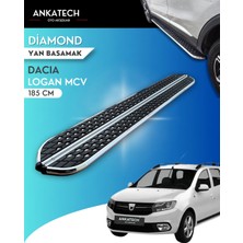 Ankatech Dacia Logan 2 Mcv Diamond Krom Yan Basamak 185 cm 2013-2020