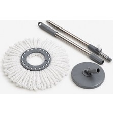 ELECTROPAD Ayarlanabilen Döner Başlıklı Mop+Sap Takımı 3 Lü Set