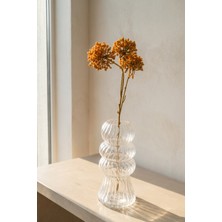 Acar Eterna Bloom Yapay Tek Dal Tomurcuk Turuncu - 60 cm