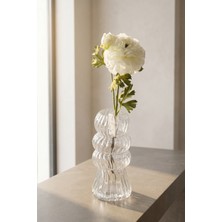 Acar Eterna Bloom Yapay Tek Dal Düğün Çiçeği Beyaz - 51 cm