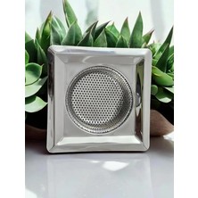 Krc Style Lotus Evye Kare Metal Süzgeç 11 cm
