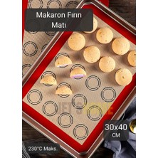 Jet's Home Silikon Mat Makaron Yapıcı Mat Pişirici Mat Fırın Matı Silpat 40*30 cm