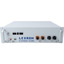 Lexron 100AH 51.2V Premium Serisi Lityum Batarya