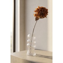 Acar Eterna Bloom Yapay Tek Dal Ortanca Kahverengi - 74 cm