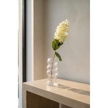 Acar Eterna Bloom Yapay Tek Dal Salkım Ortanca Krem - 80 cm