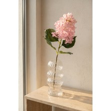 Acar Eterna Bloom Yapay Tek Dal Salkım Ortanca Pembe - 80 cm