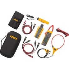 Fluke 393 Fc Cat Iıı 1500 V True-Rms Solar Pensampermetre, Irr1-Sol Işınım Ölçer ve Pomona Mc4 Test Kabloları Kit