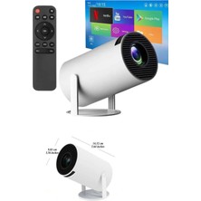 Sinema Projektörü Android HDMI USB Wifi Ses Çıkışlı Ayaklı Projeksiyon Taşınabilir Yeni Nesil