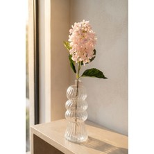 Acar Eterna Bloom Yapay Tek Dal Salkım Ortanca Toz Pembe - 80 cm