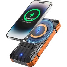 Datatek 20000 Mah Powerbank Güneş Enerjili Kablosuz Şarj Hızlı Şarj Taşınabilir Batarya (Kopya)