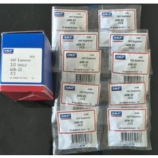 Skf 608-2Z/C3 Metal Kapaklı Minyatür Rulman 10'lu