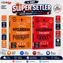 Akm Kitap Ankara Yayıncılık 6.sınıf Türkçe ve Paragraf Güçlendiren Soru Bankası Seti 2 Kitap