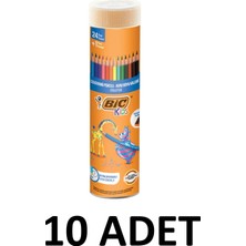 Bic 10 Adet Evolutıon 24+1 Metal Tüp Kuruboya
