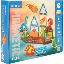 Geomag Dino World Manyetik Şekiller 25 Parça