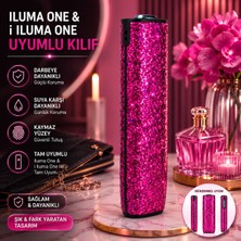 Zigver Iqos Kılıf Iluma One Kılıf  Shine Purple(Terrea ile Çalışan Cihaza Uygundur Sadece Kılıftır)