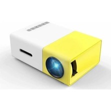 İlkyaz Fashion Mini LED Projeksiyon Cihazı, Svga Çözünürlük, 400 Ansı Lümen Parlaklık, Hdmı ve USB Bağla