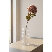 Acar Eterna Bloom Yapay Tek Dal Krizantem Somon - 75 cm