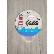 Empressco Özel Konsept Tasarım Isimli Bebek Çocuk Kapı Süsü