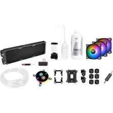 Thermaltake Pacific C360 Ddc Argb 3X120MM Fanlı, Soft Tube, Custom Sıvı Soğutma Kiti (Am4, LGA2066)