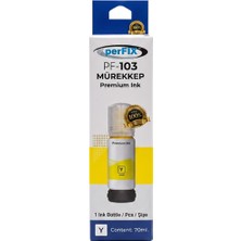 Bezos Perfıx Pf T103Y  Sarı Şişeli Mürekkep (70 ml )