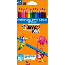 Bic Tropicolors Kuru Boya Kalemi 12 Renk