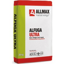 Allmax Alfuga Ultra Silikon Katkılı Derz Dolgu 20 kg Beyaz
