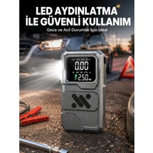 Astraltech Çok Fonksiyonlu Akü Takviye ve Taşınabilir Hava Kompresörü