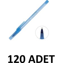 Bic Round Stic 120 Adet 1 mm Tükenmez Kalem