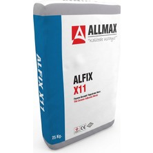 Allmax Alfıx X11 Fayans ve Seramik Yapıştırma Harcı Gri 25 kg