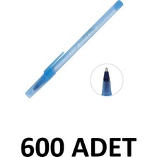 Bic Round Stic 600 Adet 1 mm Tükenmez Kalem