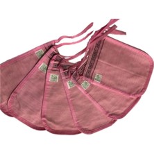 Kelebek Kese Ince Hamam ve Banyo Kesesi (Pembe) 6 Adet