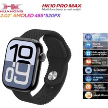 Hace Bazaar Amoled Ekranlı Akıllı Saat, Gps ve Nabız Sensörü Özellikli Spor ve Günlük Kullanım Saati