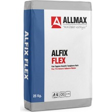 Allmax Alfıx Flex Flex Fayans-Seramik Yapıştırma Harcı 25 kg Gri