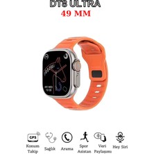 Hace Bazaar 49 mm Ekranlı Turuncu Akıllı Saat, Gps ve Nfc Özellikli, Nabız ve Uyku Takibi Yapar