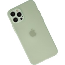 Bezos iPhone 12 Pro Kılıf Puma Silikon - Açık Yeşil