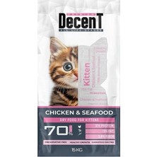 Bezos Premium Tavuklu ve Balıklı Yavru Kedi Maması 15 kg